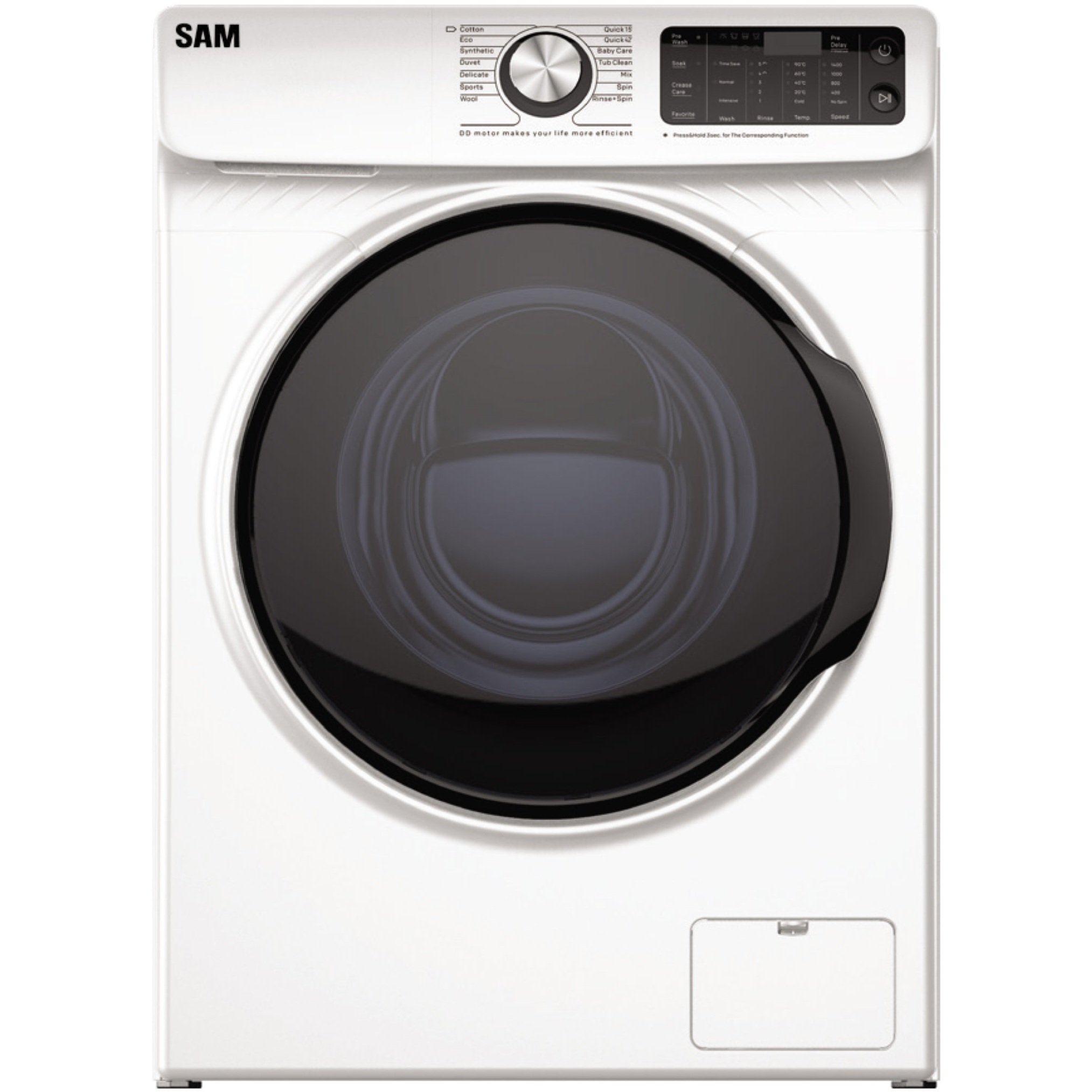 لباسشویی سام 9 کیلوگرم مدل DD-P1480