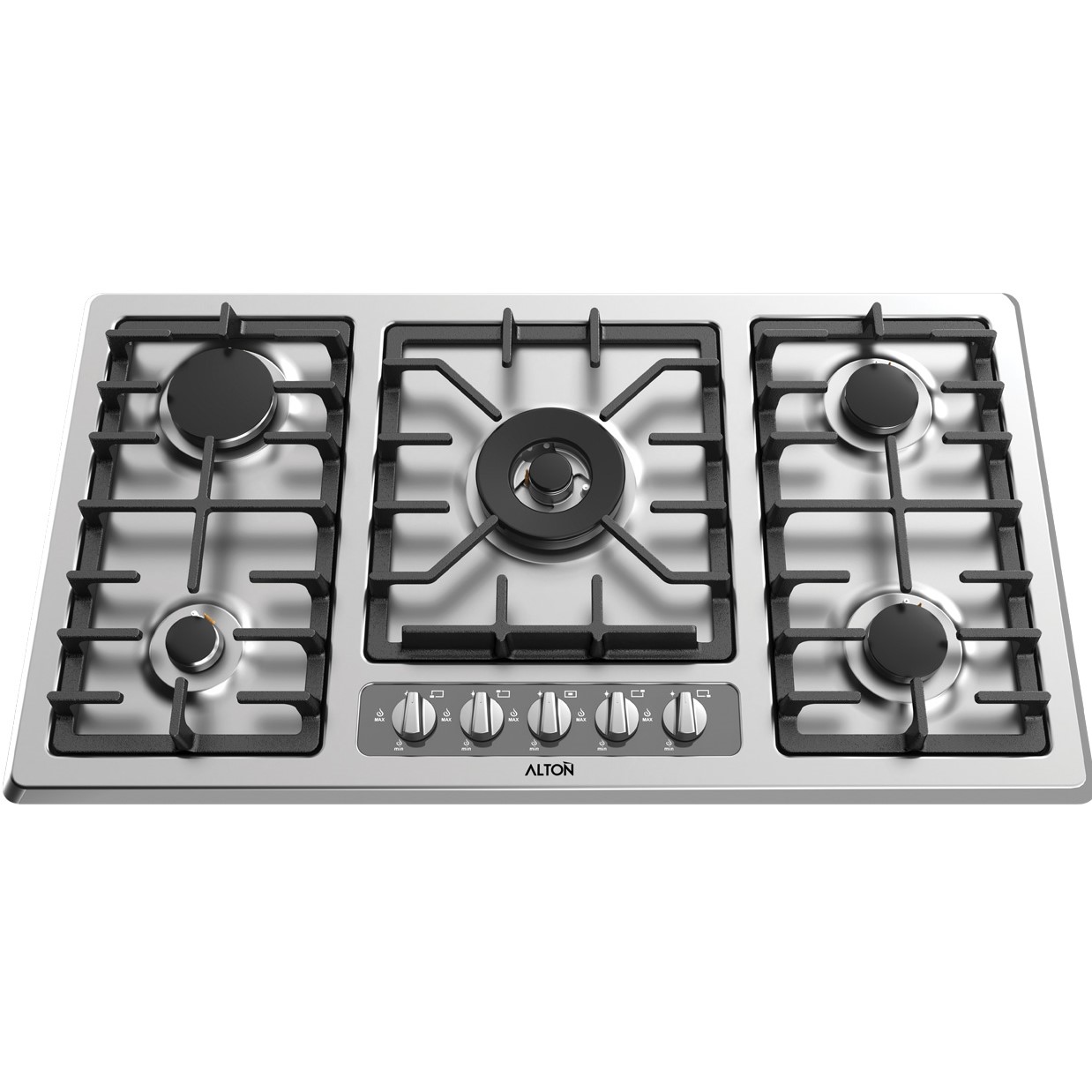 اجاق گاز توکار آلتون مدل SG518N (استیل)
