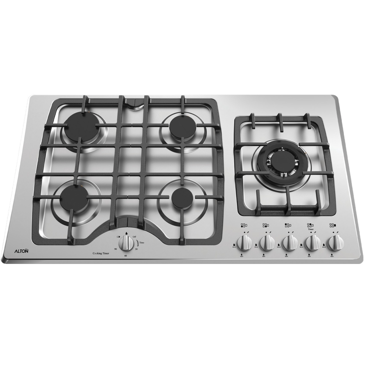 اجاق گاز توکار آلتون مدل S502T (استیل)