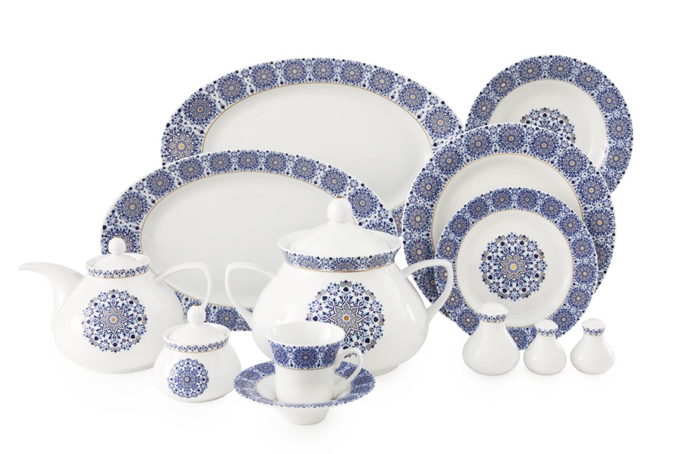 سرویس 108 پارچه غذا خوری والندورفر طرح سلطانیه